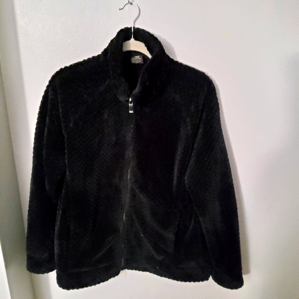Zeroxposur black teddy jacket